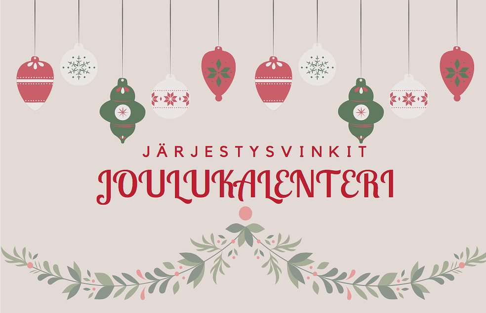 Joulukalenteri by Järjestysvinkit